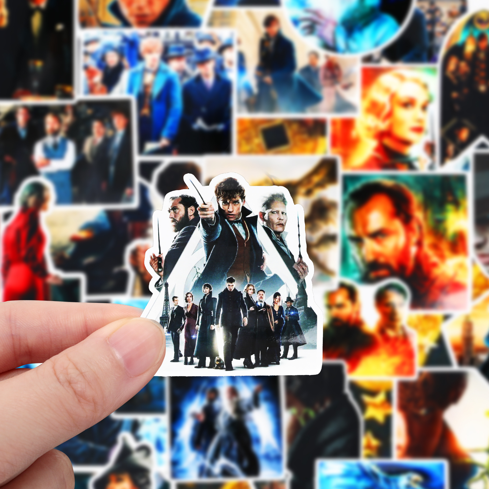 50Pcs Potter Magic Theme Waterproof Stickers for Laptop Cellphone Water Bottle Skateboard Luggage Car Bumper for Adults Teens Kids - Image 7
